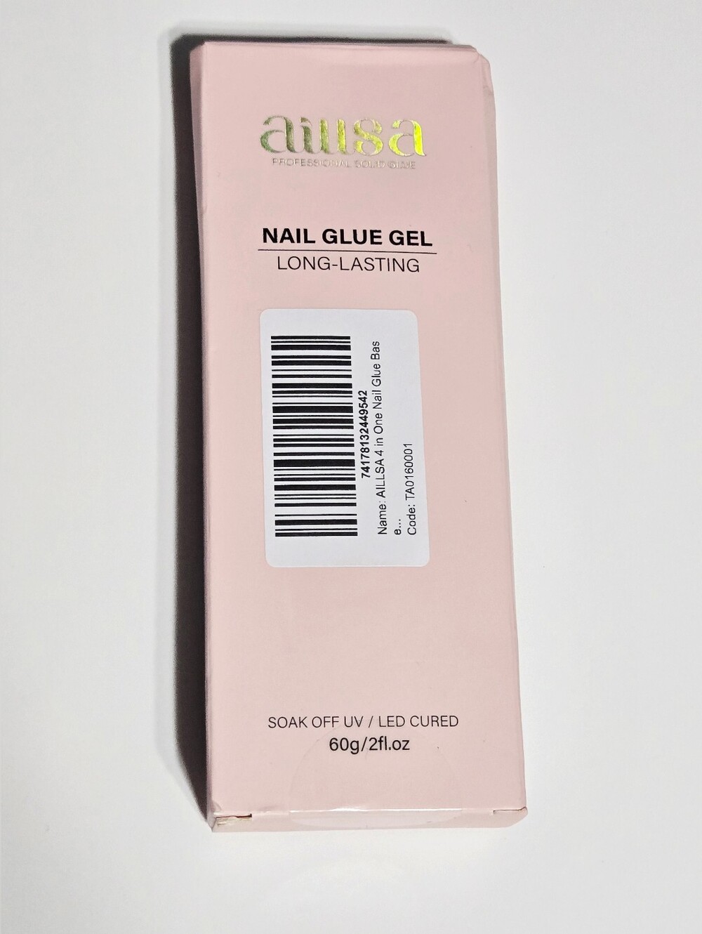 4-in-1 Nail Glue Gel 60g UV LED Cure Base Builder Gel New